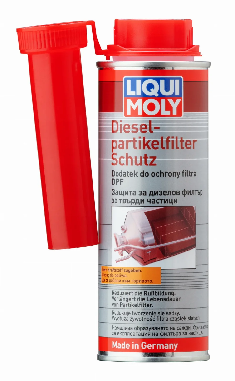 DODATEK DO OCHRONY FILTRA DPF LIQUI MOLY DIESEL PARTIKLEFILTER SCHUTZ 250ml