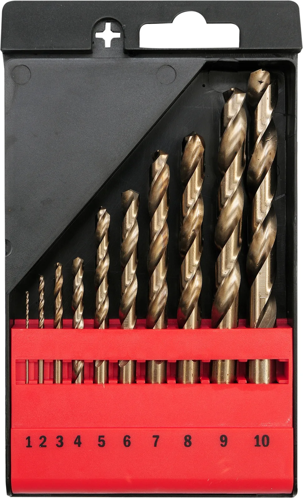YATO ZESTAW WIERTEŁ DO METALU CO-HSS 10 SZT 1-10MM