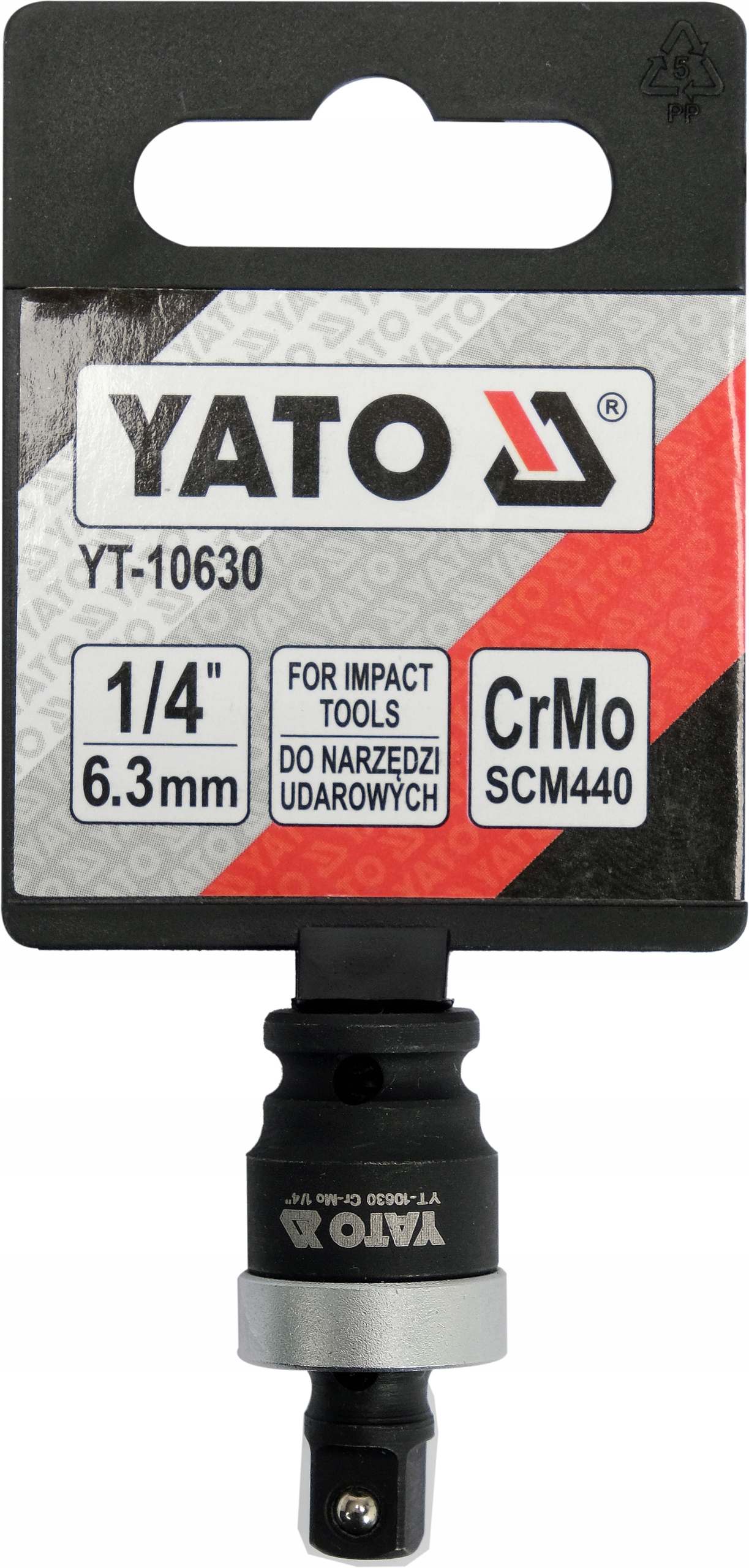 YATO PRZEGUB KULISTY UDAROWY 1/4" YT-10630