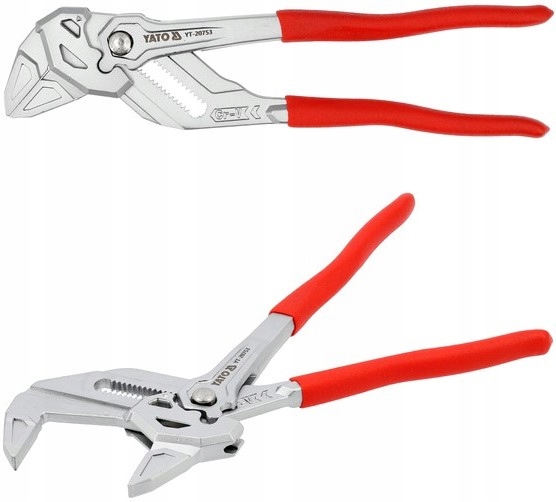 SZCZYPCE NASTAWNE CHWYTAKI DO RUR ŻABKA 250MM YATO YT-20753
